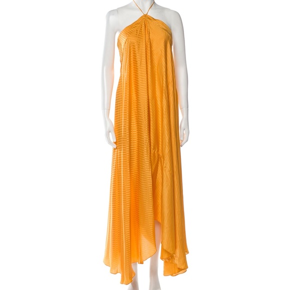 GALVAN
Terrazza Silk Halter Dress in size small - Picture 3 of 3